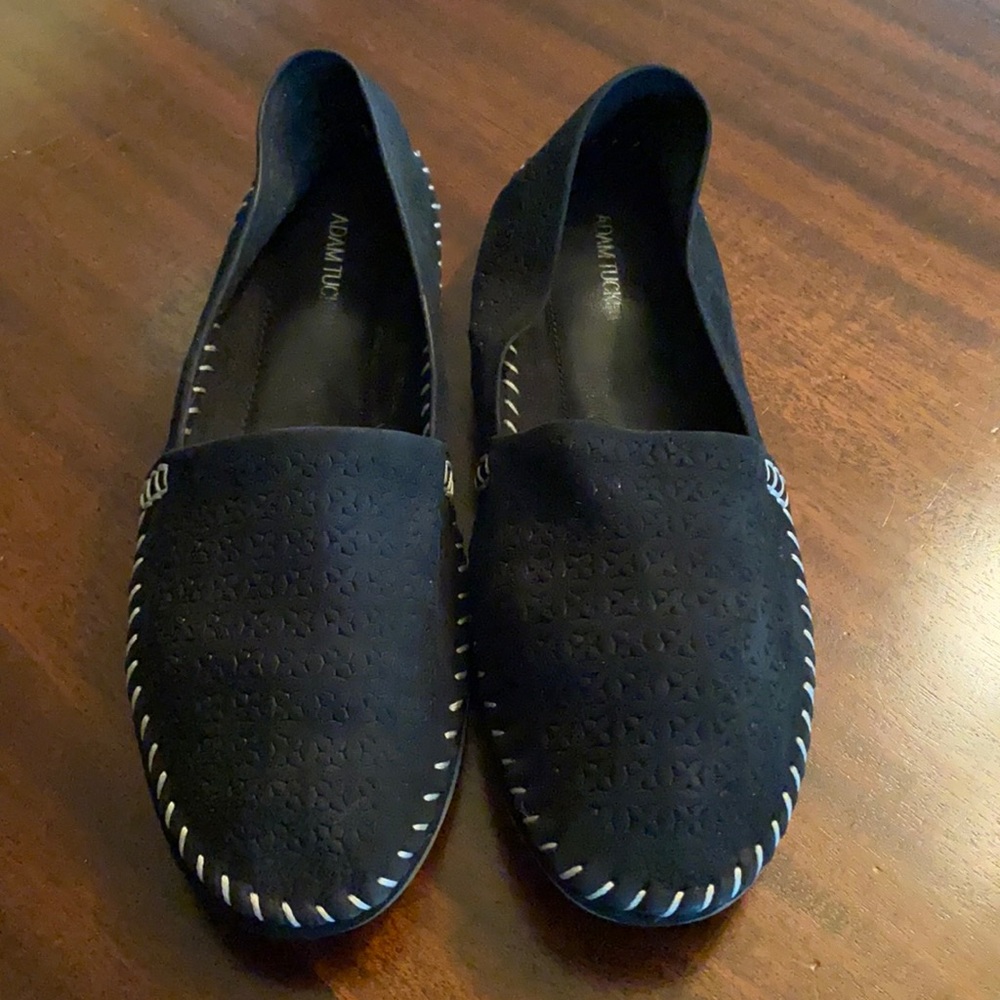 Adam Tucker Lotus Nubuck black leather 7 1/2